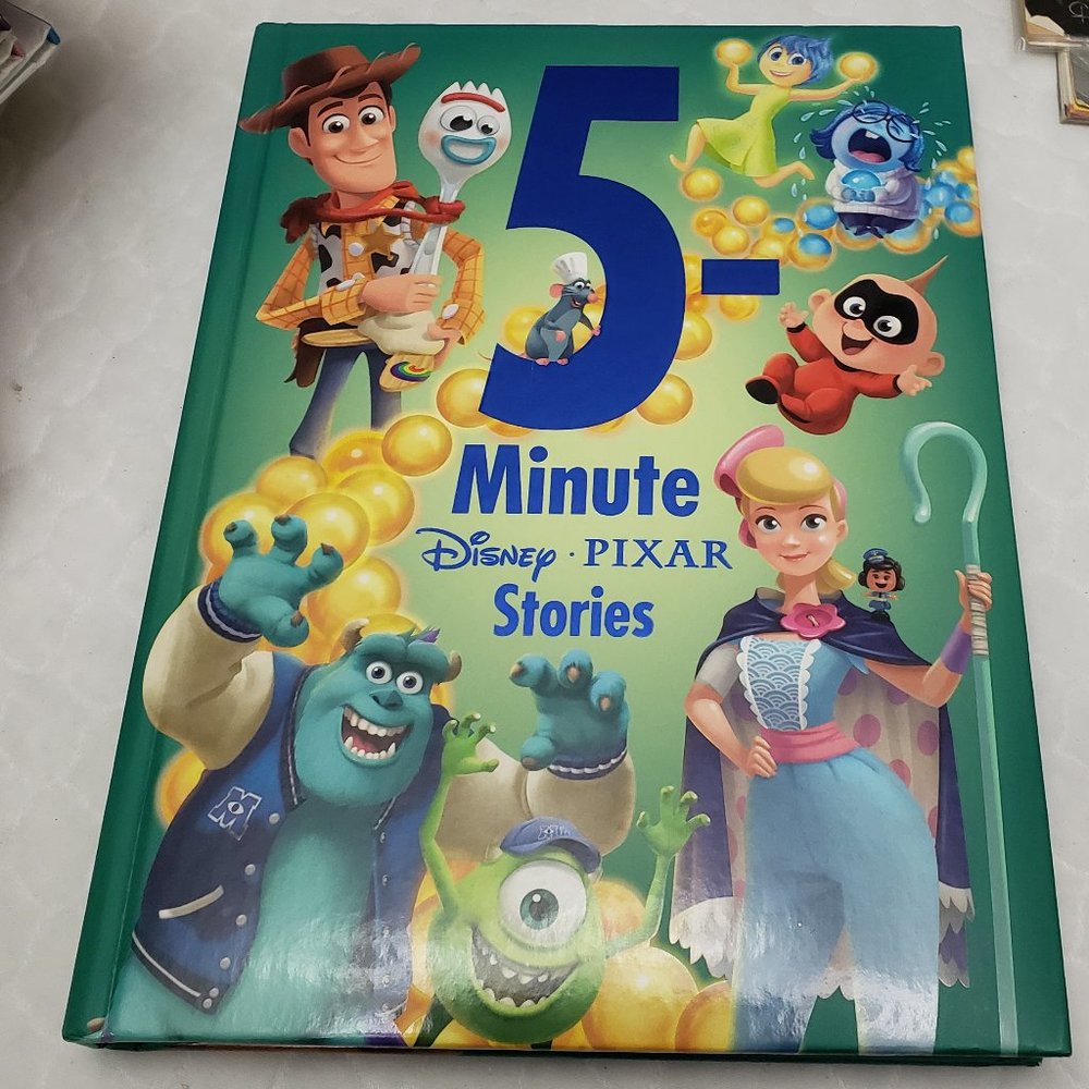 Disney Pixar 5 Minute Stories Book